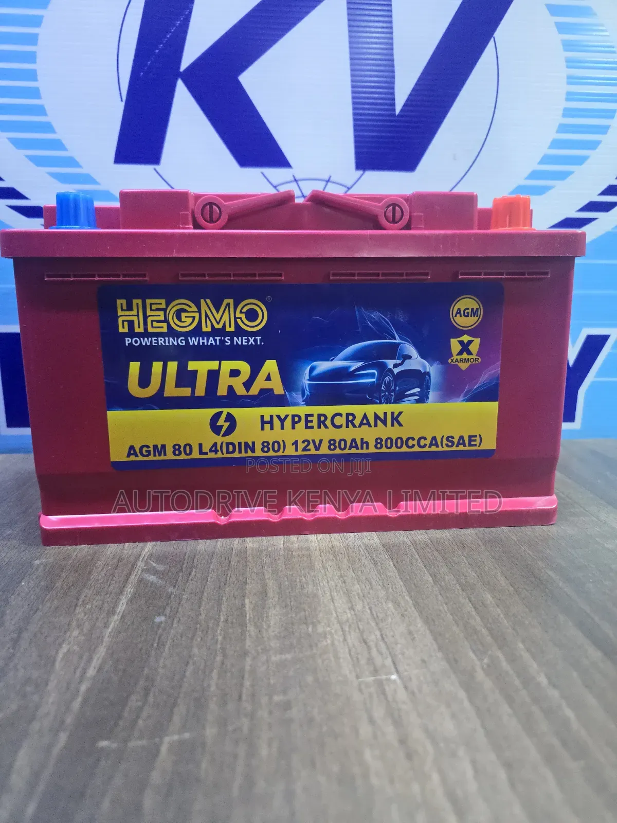 Din80 Hegmo Agm Start-Stop Battery
