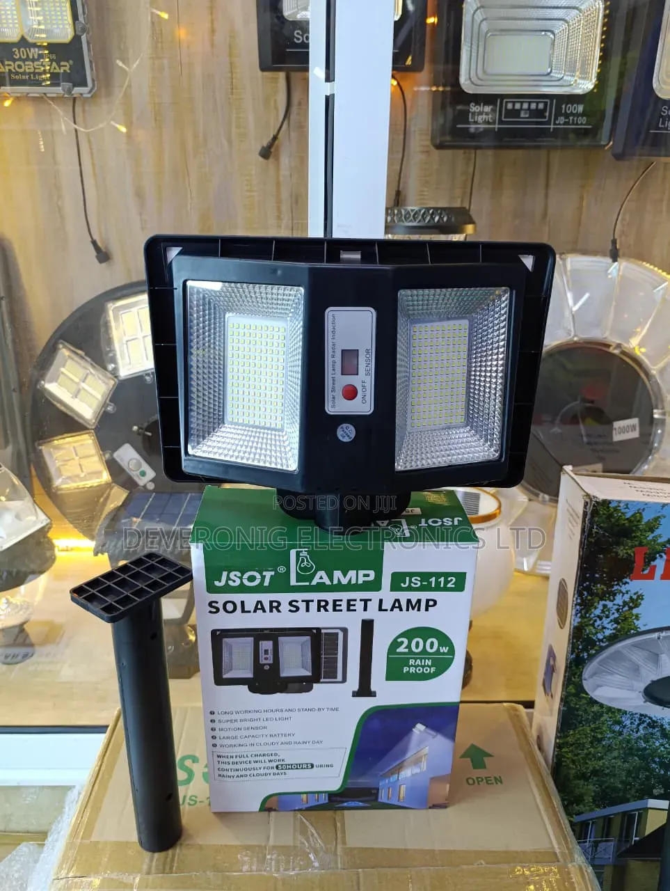 *Jsotlamp Js-112 Solar Street Lamp*