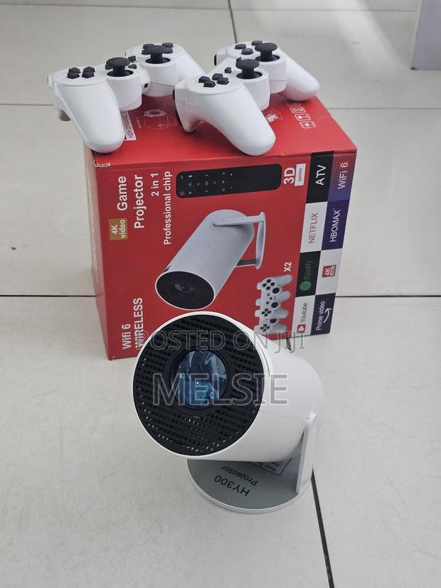 Hy300 Android Projector With Gaming and Streaming - thumbnail 2