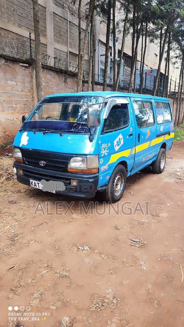 Toyota HiAce 1998 Blue - thumbnail 3