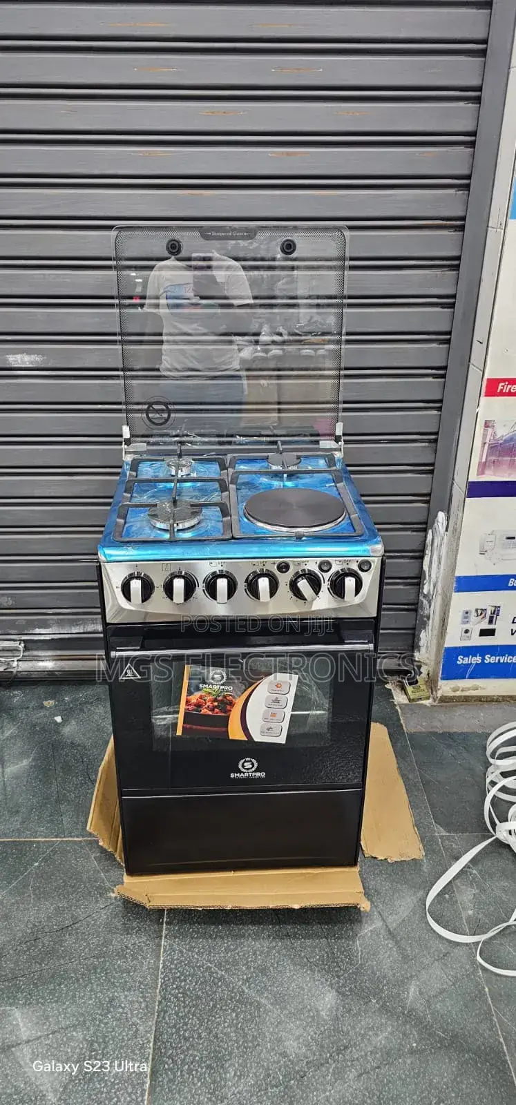 Smartpro 50 55 3g 1e Standing Cooker at 18000
60*60 3+1 at 25000
