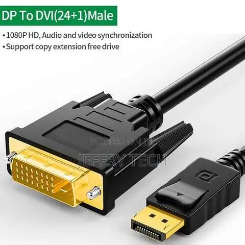 Displayport to Dvi Cable