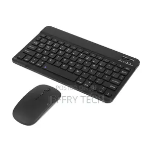 Bluetooth Keyboard and Mouse Combo Ultra-Slim Portable Rechargeable Co