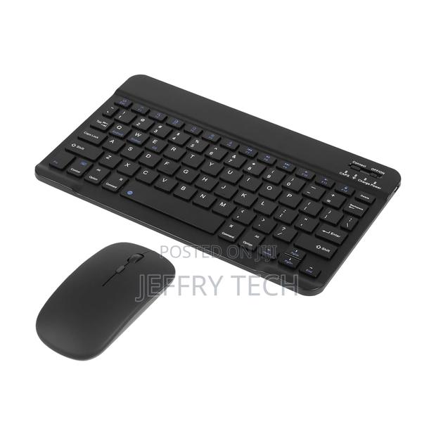 Bluetooth Keyboard and Mouse Combo Ultra-Slim Portable Rechargeable Co - thumbnail 2