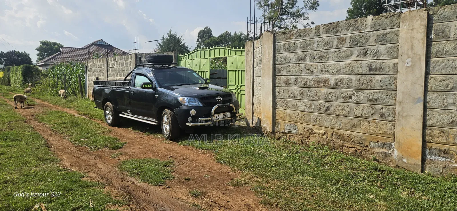 Toyota Hilux 2.5 D-4D 2008 Matt Black