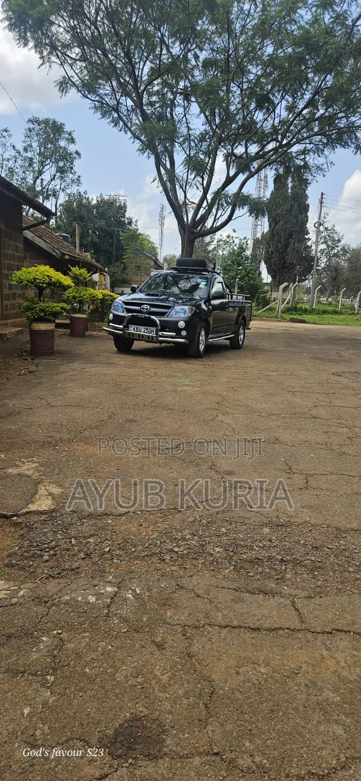 Toyota Hilux 2.5 D-4D 2008 Matt Black