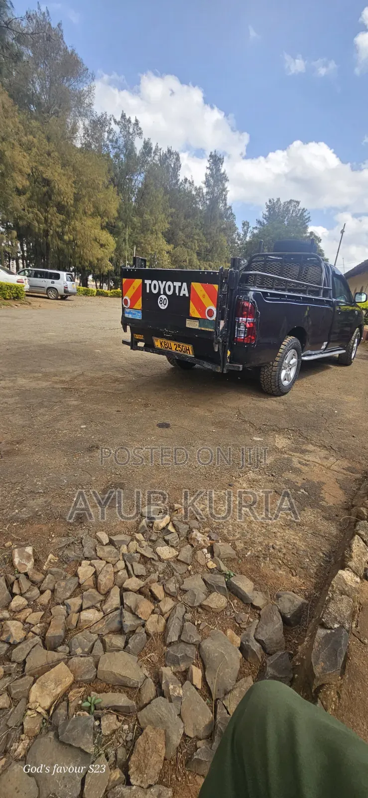 Toyota Hilux 2.5 D-4D 2008 Matt Black