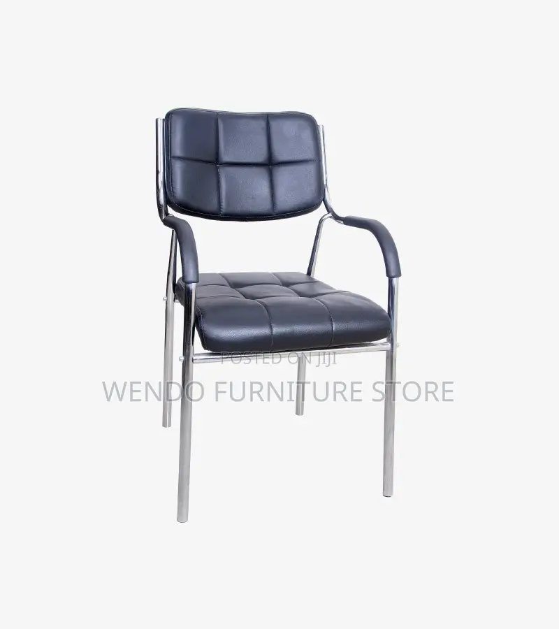Office Chairs; Leather Armed Visitors Katalina Chairs
