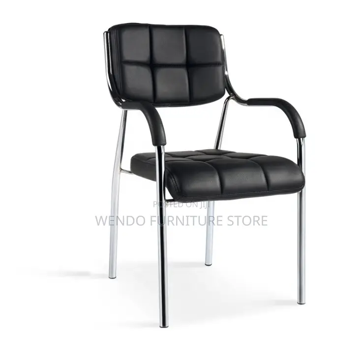 Office Chairs; Leather Armed Visitors Katalina Chairs