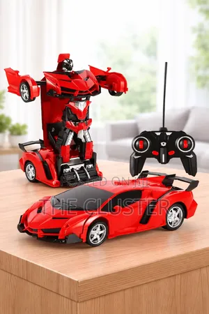 *Robot Transformation Car *Rechargeable Battery *