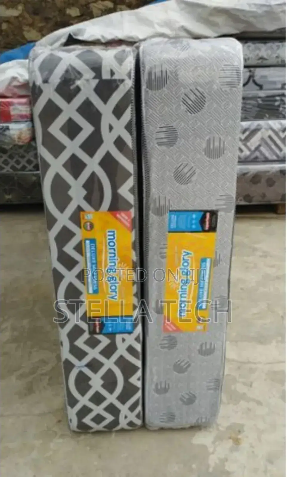 8 Inches High Density Plain Matress 6*6