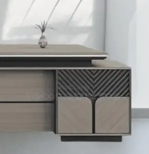 Office Desk; 2.4 Meters Modern Executive Advanced Office Desk