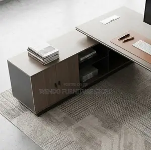 Office Desk; 2.4 Meters Modern Executive Advanced Office Desk