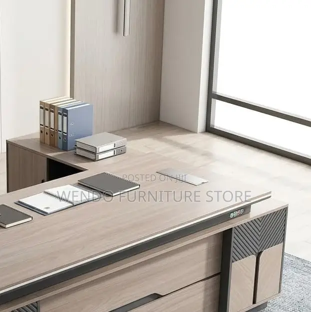 Office Desk; 2.4 Meters Modern Executive Advanced Office Desk