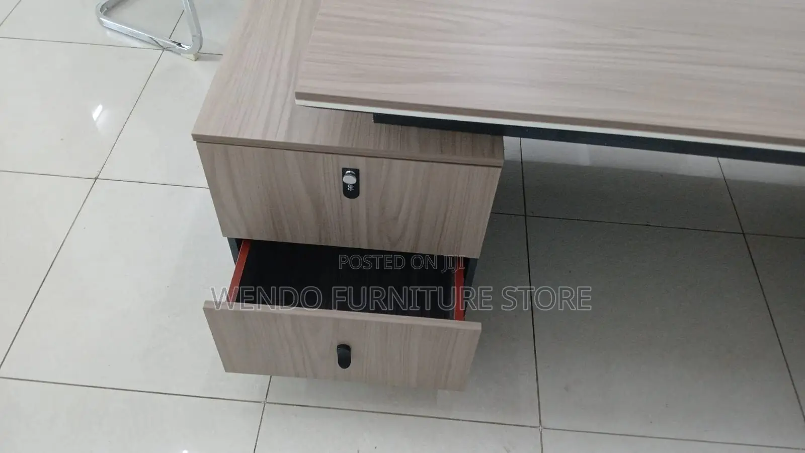 Office Desk; 2.4 Meters Modern Executive Advanced Office Desk