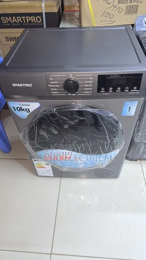 10kgs Smartpro Frontload Wash and Spin Washing Machine