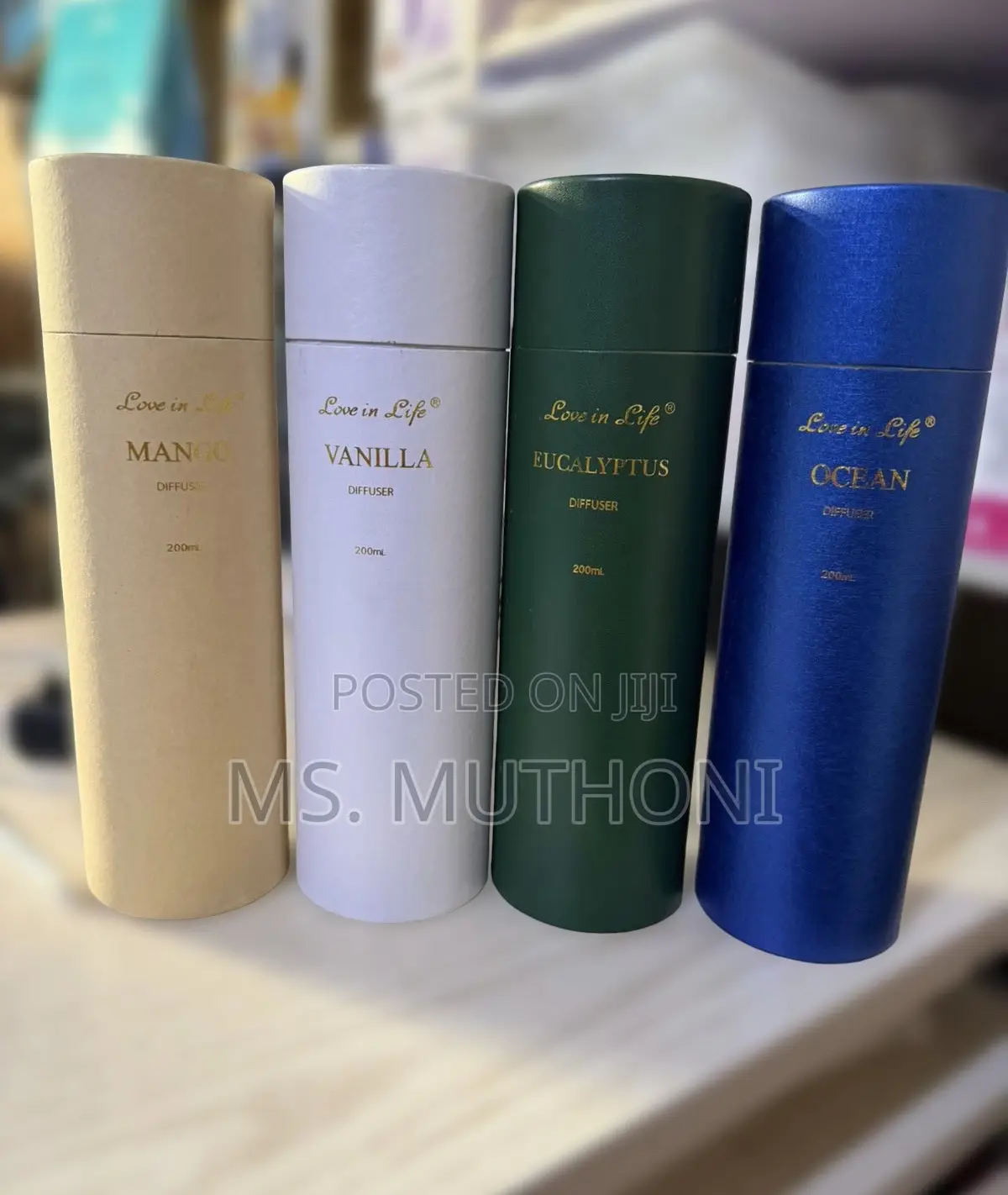 Love in Life Branded 200ml Reed Diffuser Sets