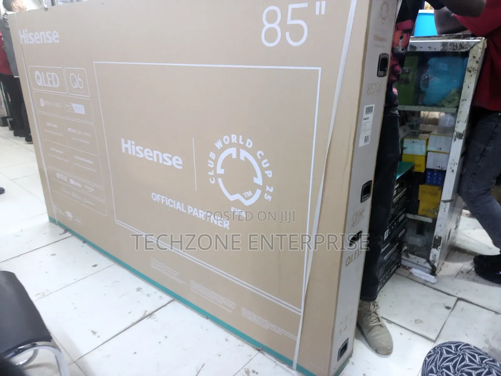 Hisense 85 Inch Qled Tv With Dolby Vision Smart Tv 