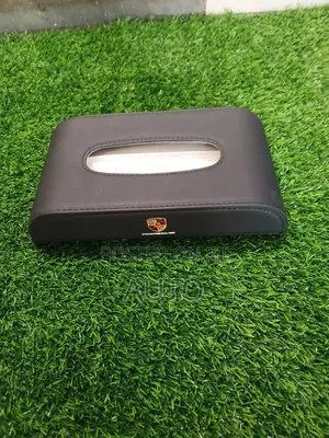 Branded Porsche Serviette Holder – Premium Car Tissue Box Case