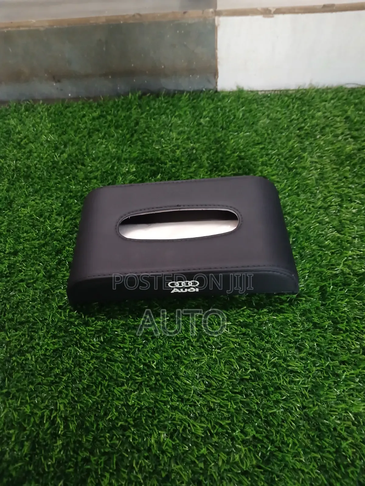 Branded Audi Serviette Holder – Premium Car Tissue Box Case
