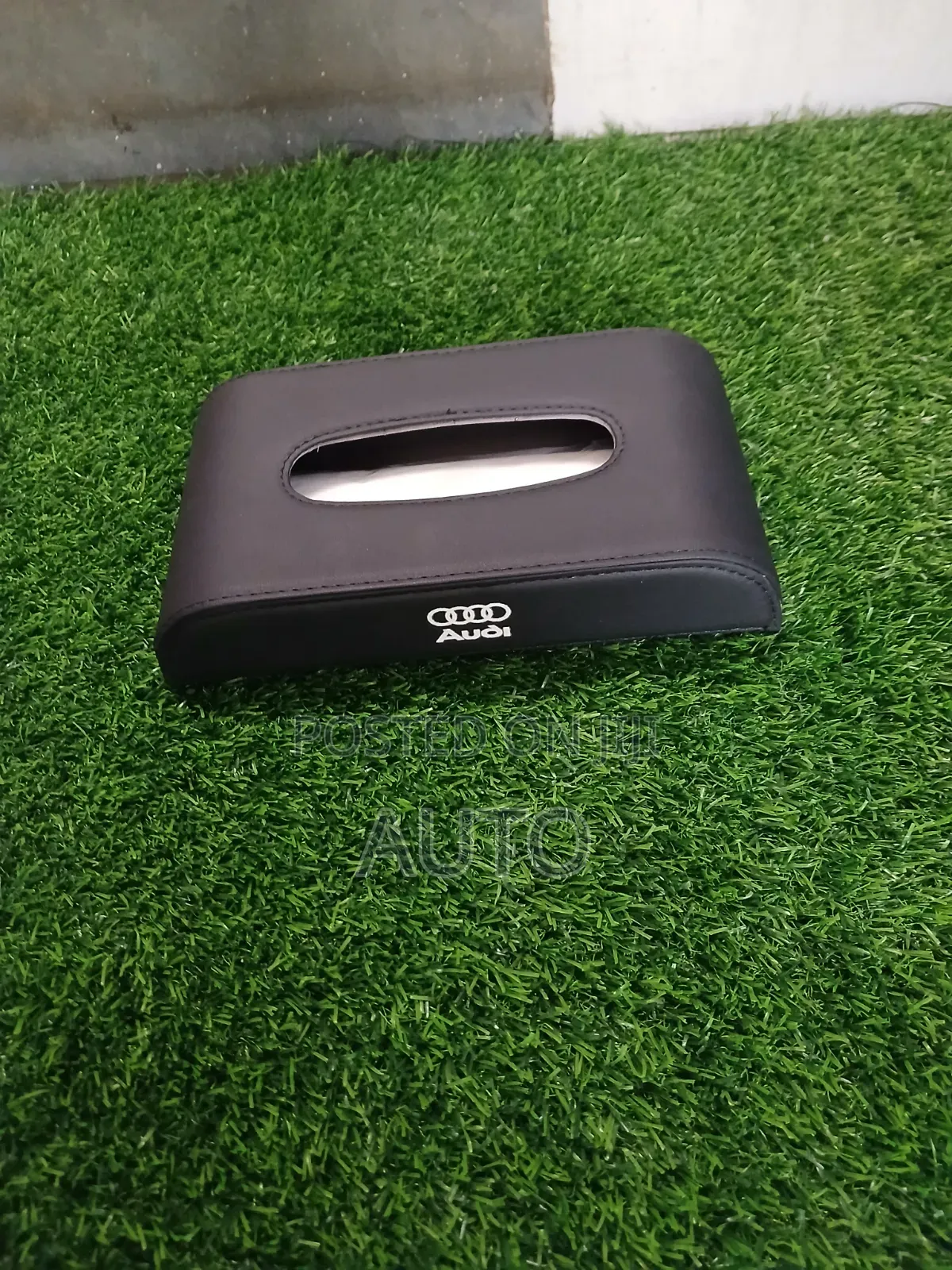 Premium Audi Branded Car Tissue Holder