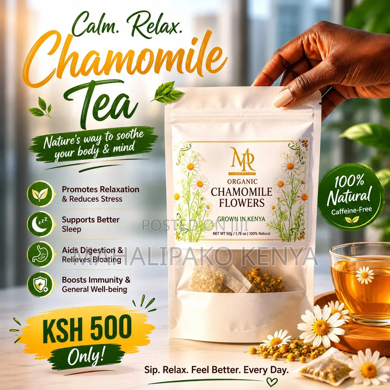 Organic Chamomile Flowers