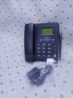 Deskphone; Digital GSM Desk Phone With Hands-Free Function