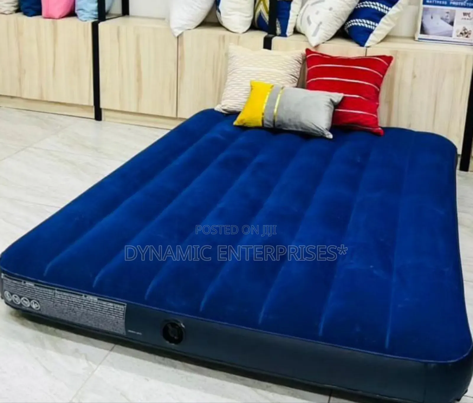 Intex Inflatable Mattress With Free Electric Pump