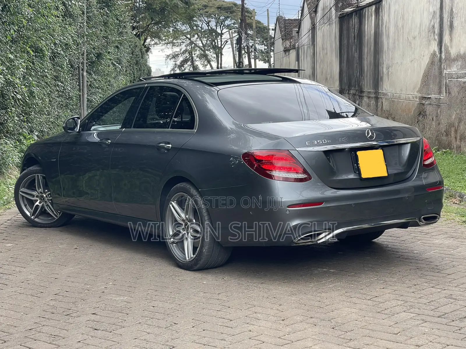Mercedes-Benz E350e 2017 Gray