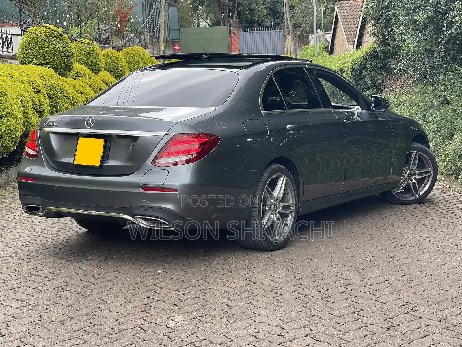 Mercedes-Benz E350e 2017 Gray