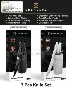 Black Knife Set