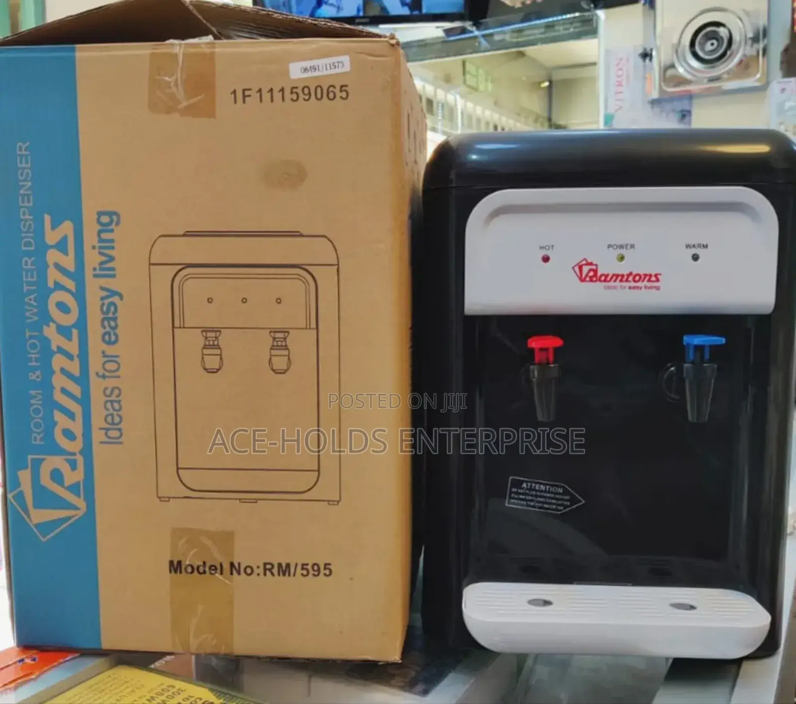 Ramtons Table Top Dispenser Hot and Normal Water