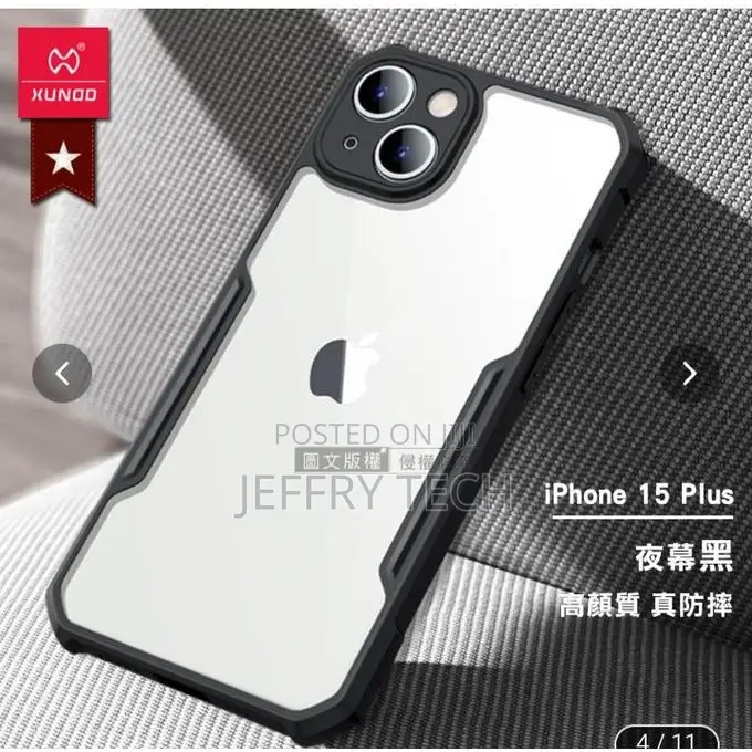 Transparent Case for iPhone 15 Plus / iPhone 14 Plus