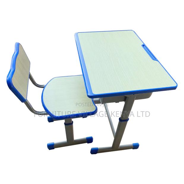 Kids Adjustable Study Desk Chair Set - thumbnail 2