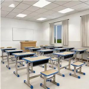 Kids Adjustable Study Desk Chair Set