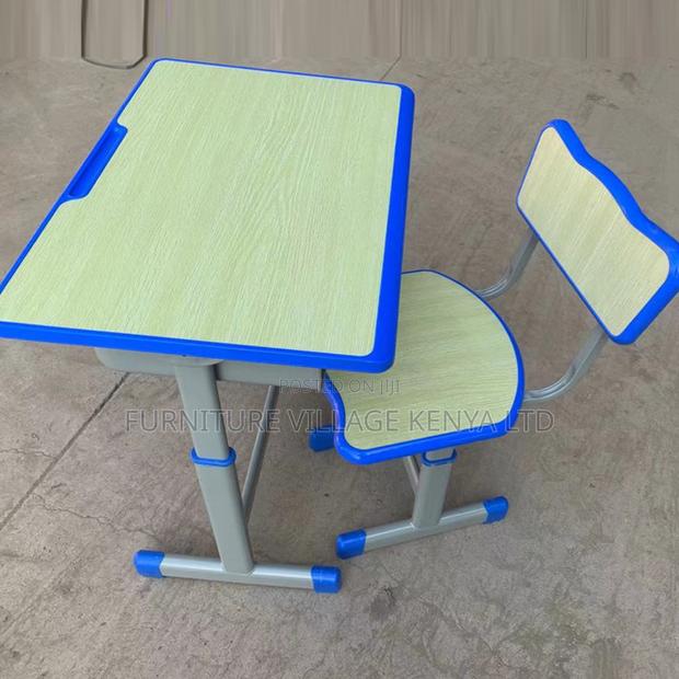 Kids Adjustable Study Desk Chair Set - thumbnail 4