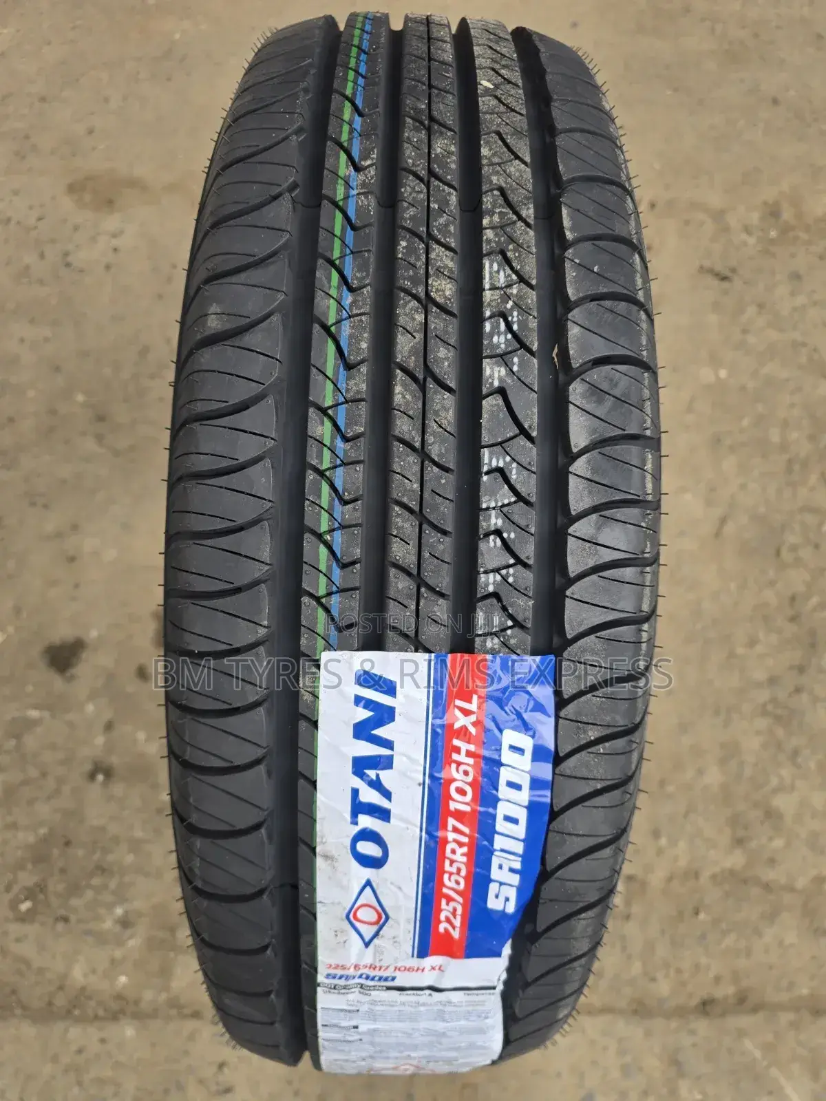 225 /65 R17 Otani Tires (Thailand)