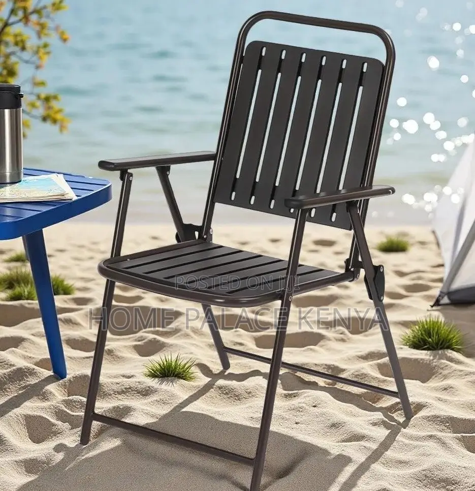 Camping Chair: Folding Chair With Metal Frame Pp Seat and Backrest