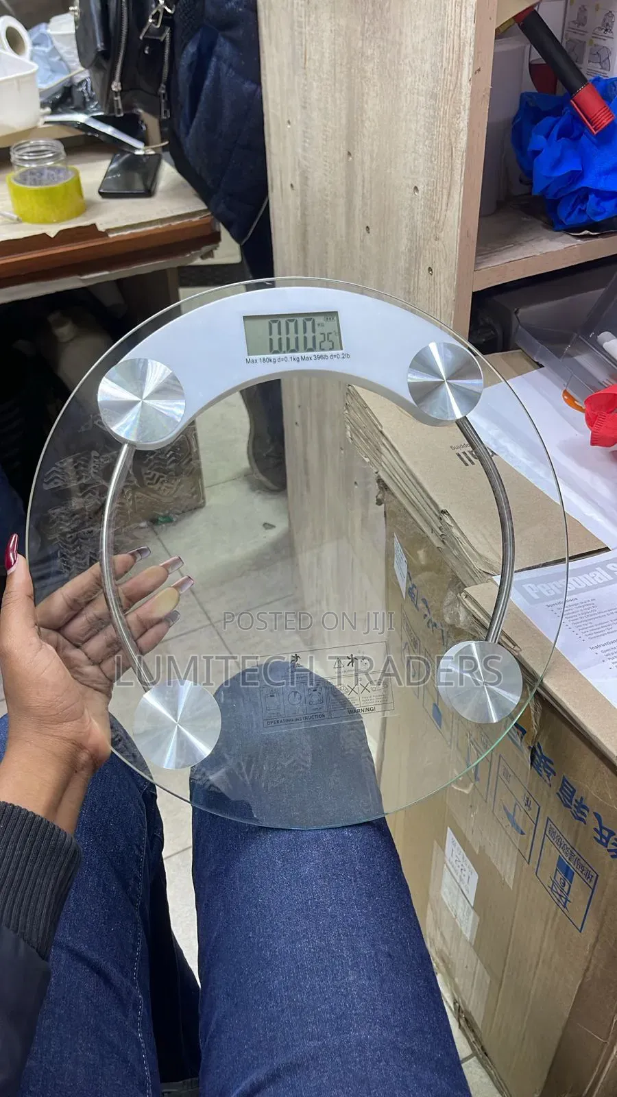Personal Glass Digital Weighing Scale