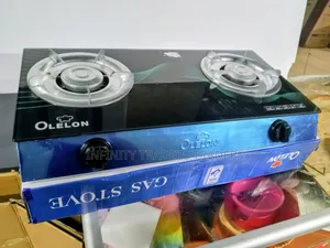 2-Burner Glass Top Gas Stove