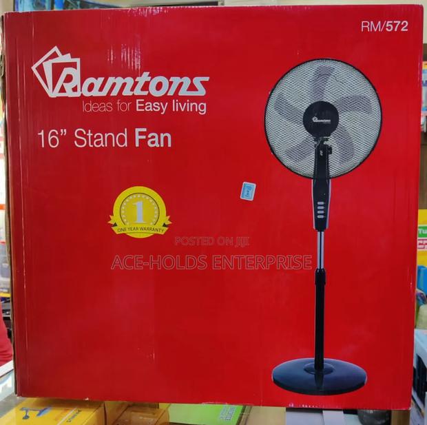 Rm/527 Ramtons 16" Standing Fan - Efficient Cool Breeze