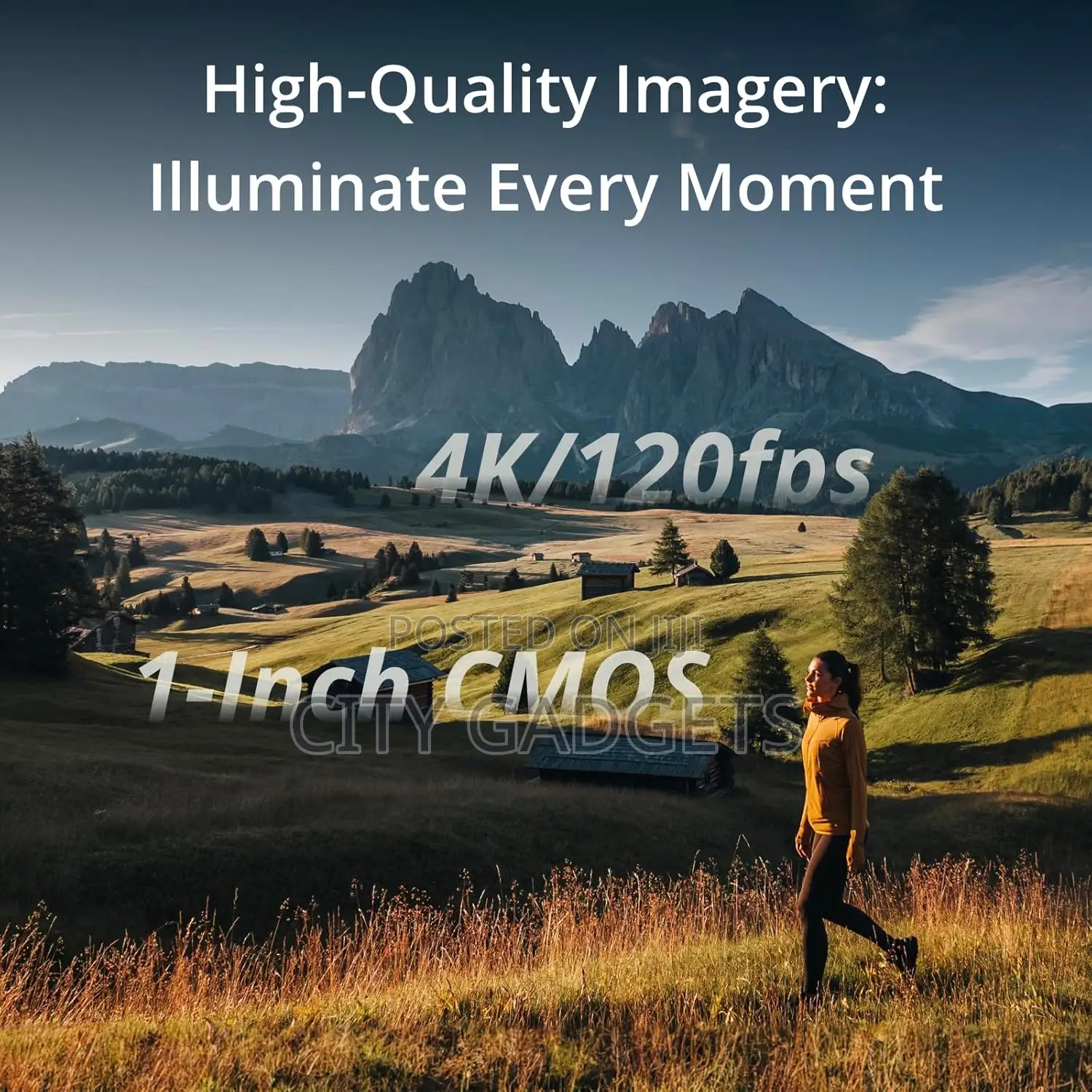 Dji Osmo Pocket 3 Creator Combo, Resolution/120fps Vlog Camera