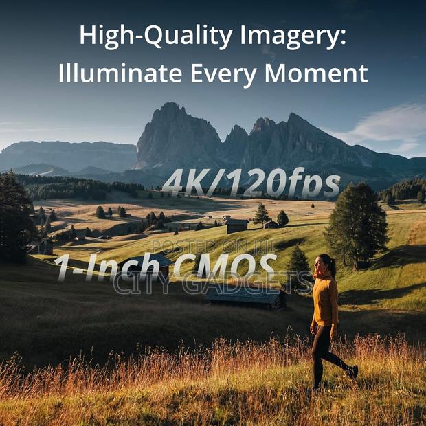 Dji Osmo Pocket 3 Creator Combo, Resolution/120fps Vlog Camera - thumbnail 3