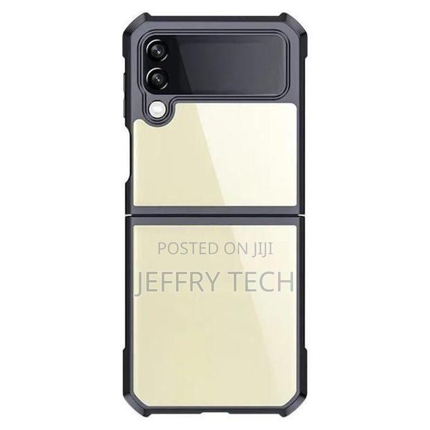 Xundo Shockproof Tpu Case for Samsung Galaxy Z Flip 3 - Transparent Bu