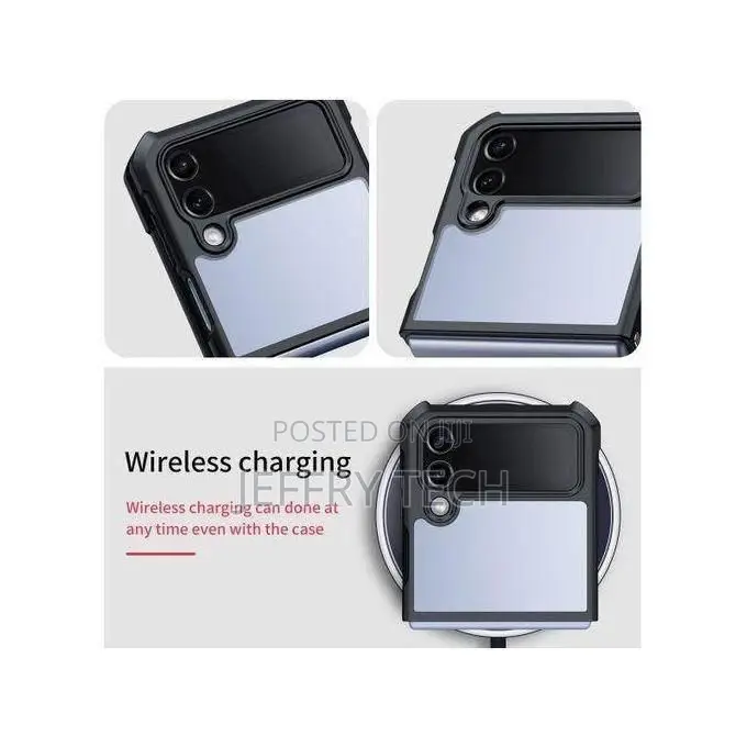 Samsung Galaxy Z Flip 3 Transparent Xundo Airbag Shockproof Dual Layer