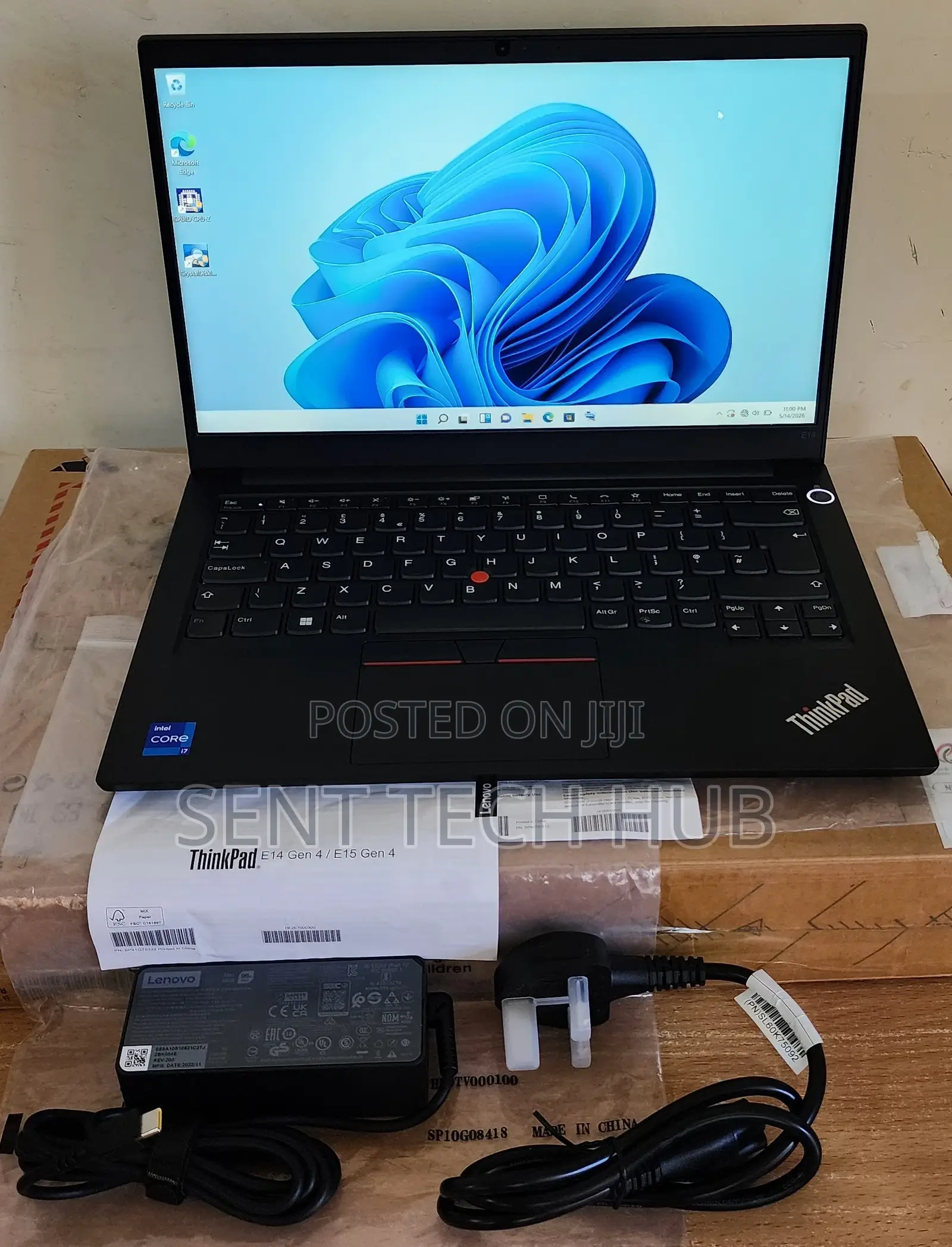New Laptop Lenovo ThinkPad E14 Gen 4 16GB Intel Core i7 SSD 512GB