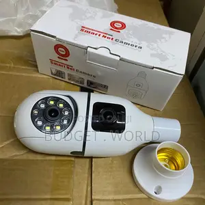 Wifi Dual Lens Security Bulb Camera Hd Surveillance Camera for Home Pr