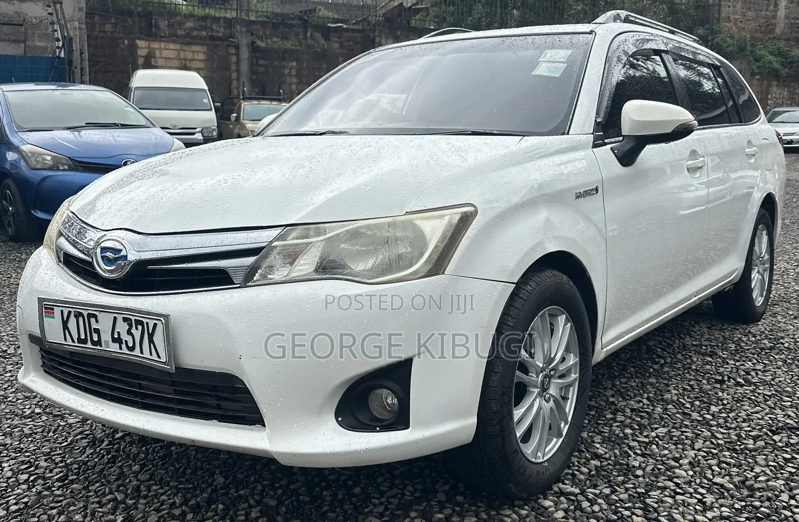 Toyota Corolla Fielder 2014 White