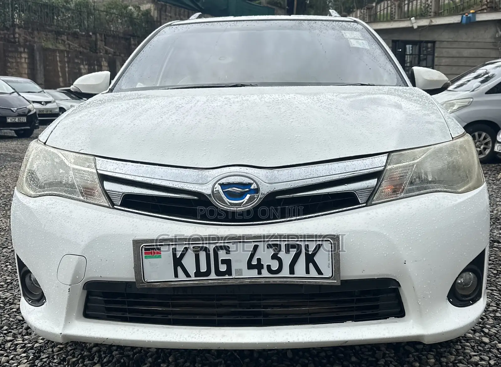 Toyota Corolla Fielder 2014 White