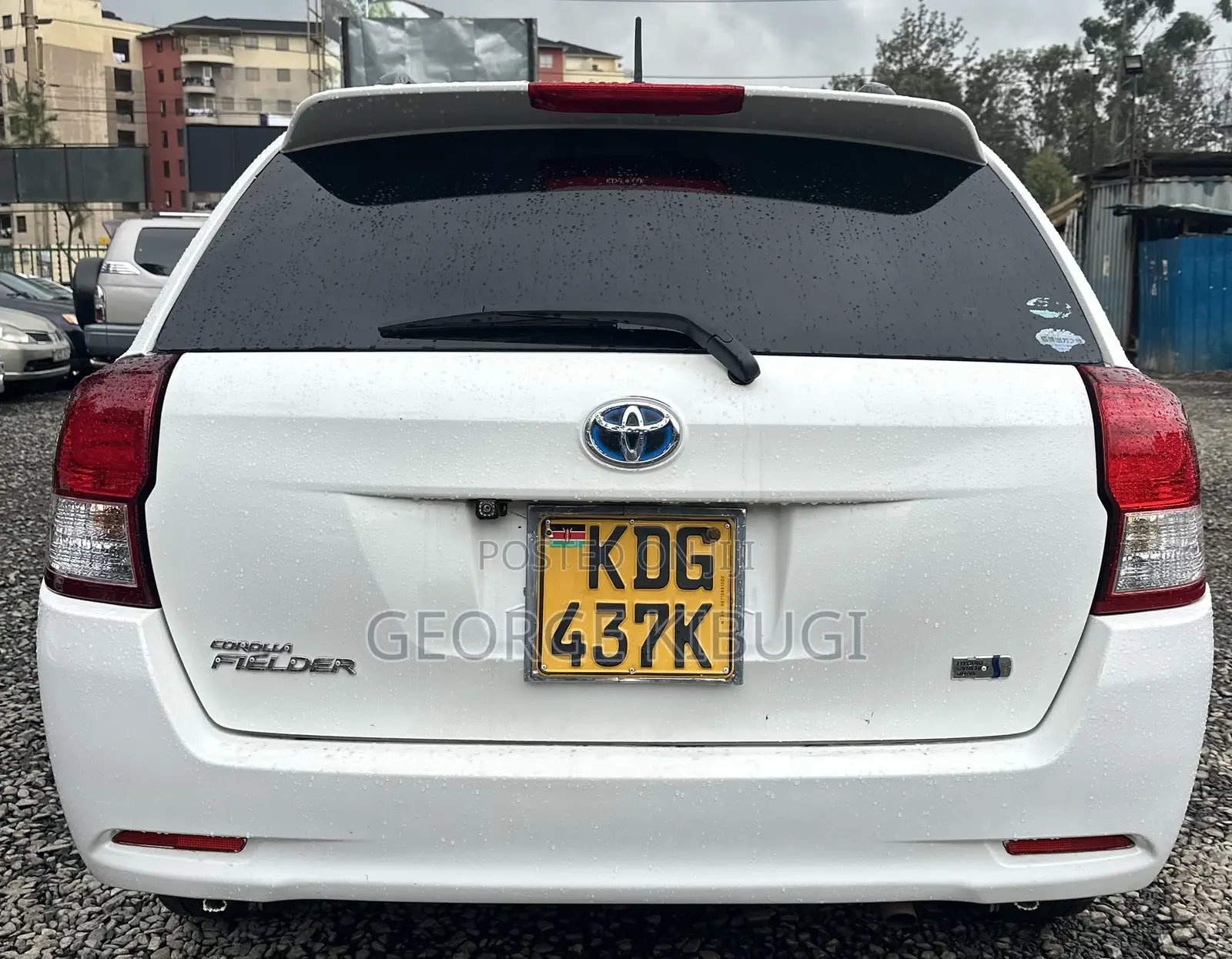 Toyota Corolla Fielder 2014 White